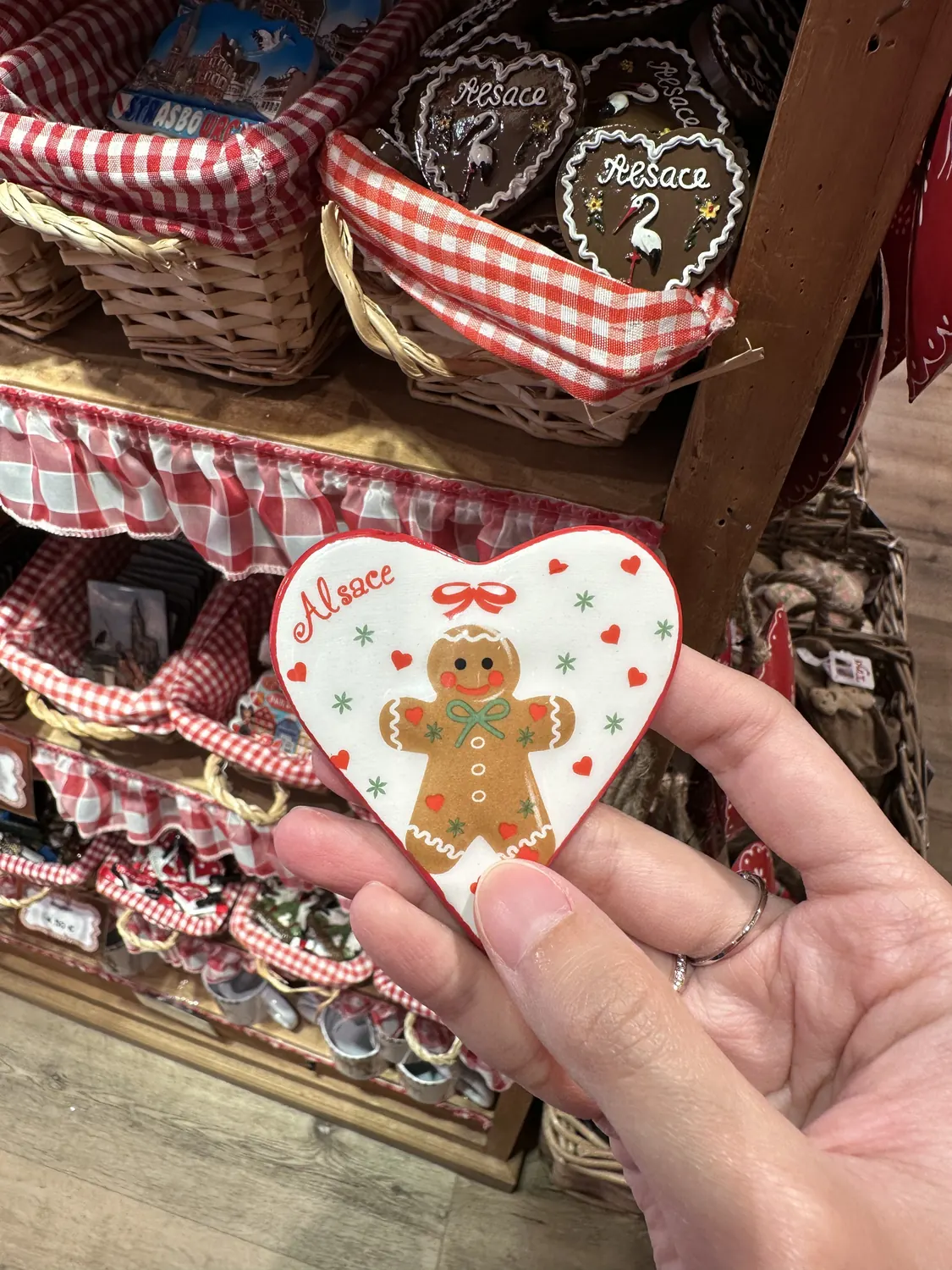 Gingerbread heart from Alsace